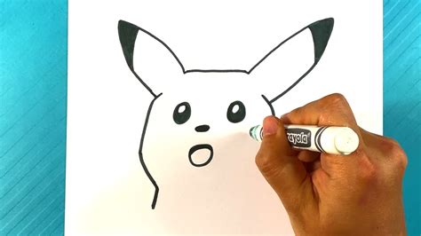 EASY How to Draw SURPRISED PIKACHU MEME - YouTube