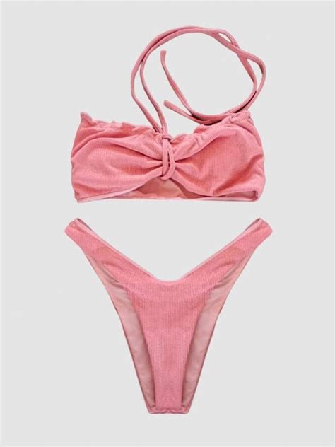 Parizianista Set Bikini Με Ενίσχυση Ψηλόμεσο Ροζ 20435018 Skroutz gr