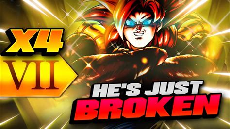 WTF IS THIS ULTRA SSJ4 GOGETA W 4x Zenkai Buffs Dragon Ball