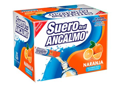 Suero Oral Ancalmo Naranja Laboratorios Ancalmo