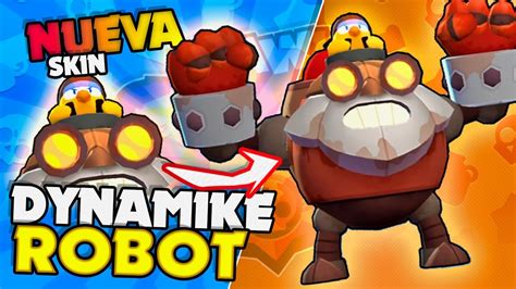 COMPRO SKIN DE DYNAMIKE ROBOT POR 300 GEMAS En Brawl Stars Vi Games