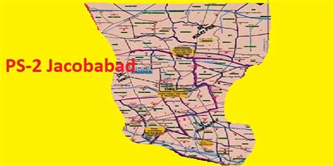 PS-2 Jacobabad Area, Map, Candidates and Result