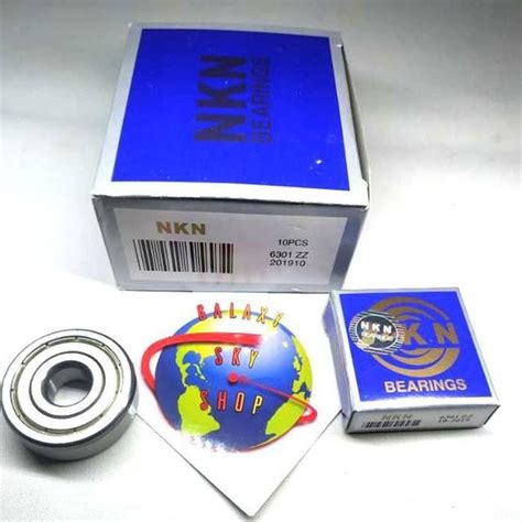 Jual Bearing NKN 6301 ZZ Harga Per Pack Isi 10 Buah Ball Bearing Laher