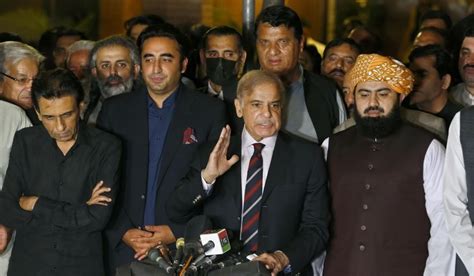 Pakistani Lawmakers Elect Shahbaz Sharif As New Premier — Puppet