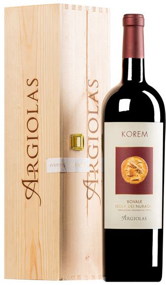 Korem Bovale Isola Dei Nuraghi IGT 2019 MAGNUM In Original Holzkiste