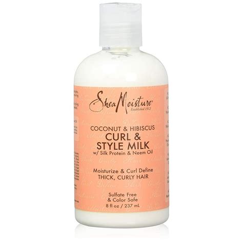 Shea Moisture Coconut And Hibiscus Curl And Style Milk 8 Oz