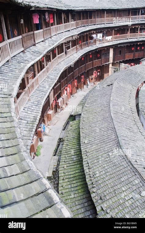 Hakka Tulou Round Earth Buildings Chengqilou Unesco World Heritage