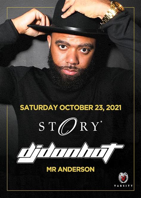 DJ Don Hot Tickets At Story Nightclub In Miami Beach By STORY Tixr