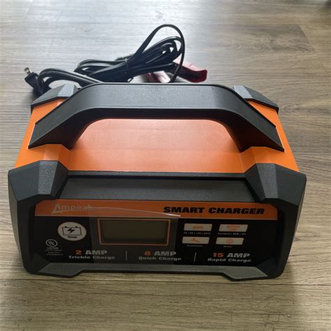 Ampeak A V Smart Battery Charger Maintainer Fully Automatic