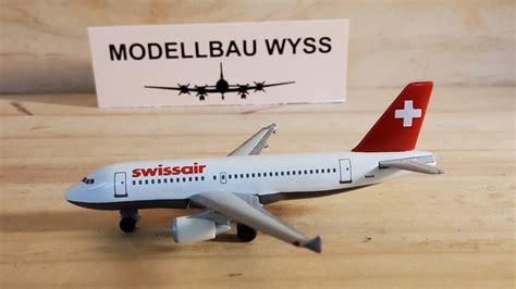 Modellflugzeug Swissair Airbus A Kaufen Auf Ricardo