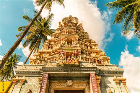 Lord Krishna Temple in Bangalore Stock Photo | Adobe Stock