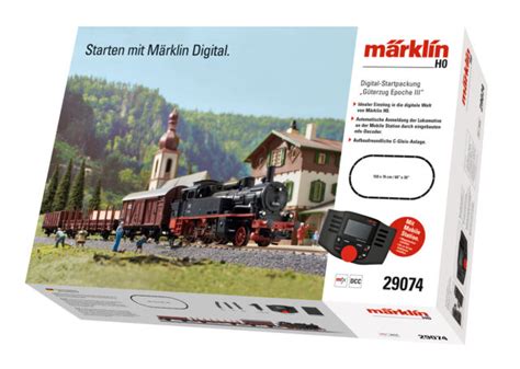 Märklin H0 29013 Startpackung mit Dampflok BR 74 digital günstig kaufen