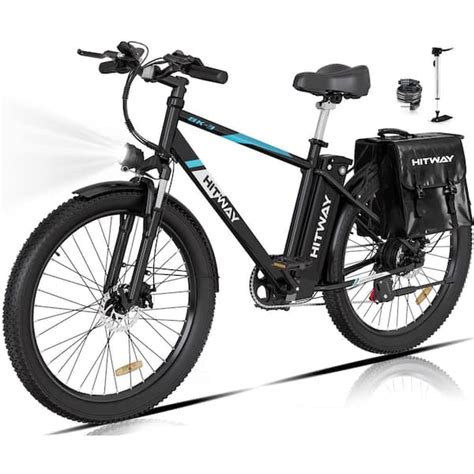 Hitway In X In Fat Tire Commuter And Mountain Electric Bike For