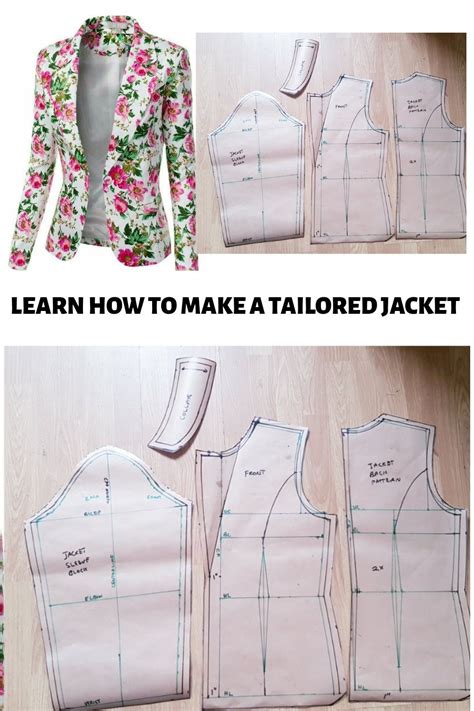 How To Draft A Notched Collar Jacket Pattern Costura Fashion Molde