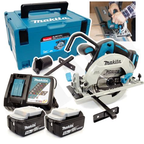 Makita DHS680RTJ 165mm 18V Pilarka Tarczowa LXT BLDC 2x5ah Qmart Pl