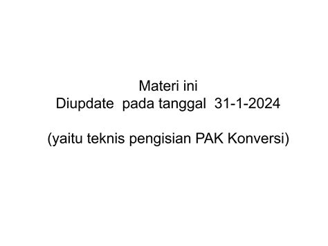 Informasi Terkait Usulan Kenaikan Pangkat Update Pptx