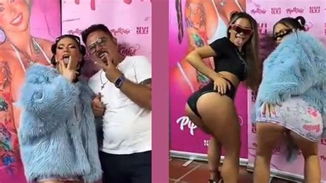 Influenciadora Leva Pai Para Show Da MC Pipokinha E Pede Favor Ousado