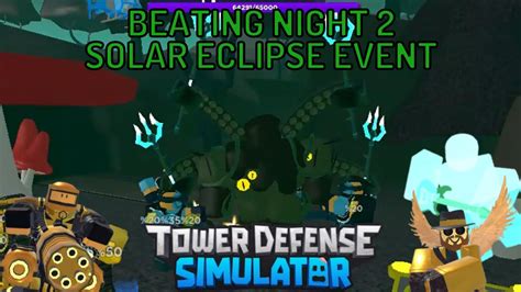 Beating Swamp Monster Solar Eclipse Event Night 2 Tower Defense