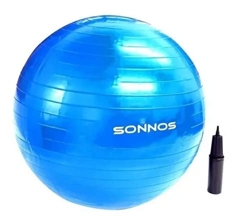 Gym Ball Pelota Esferodinamia Cm Inflador Sonnos Cuotas Al Mismo