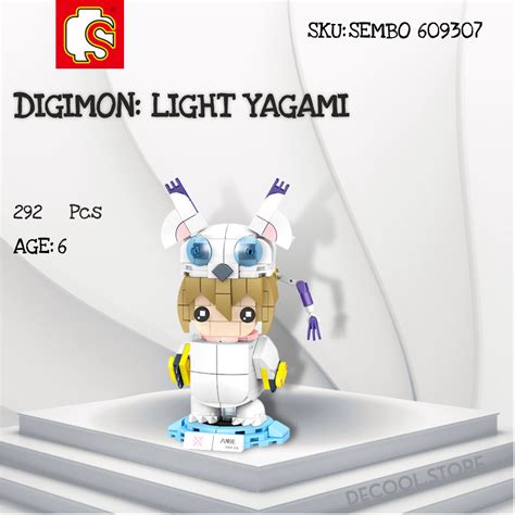 Digimon Light Yagami Sembo 609307 Official Store Decool