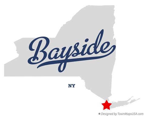 Map of Bayside, NY, New York