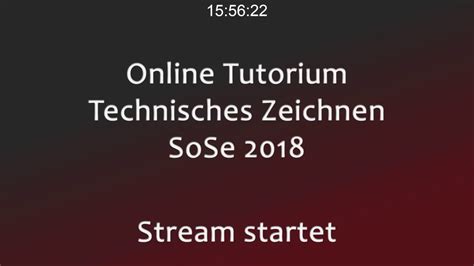 Tutorium Technisches Zeichnen Th K Ln Sose Youtube