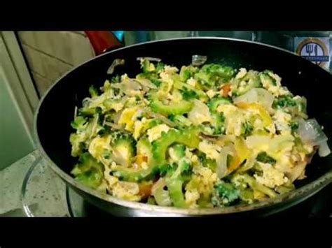 Lutong Bahay Ginisang Ampalaya With Egg Easy To Cook Youtube