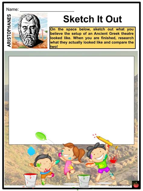 Aristophanes Facts Worksheets Early Life And Literary Beginnings For Kids