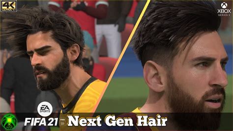 FIFA 21 Next Gen Hair Physics Demonstration 4K HDR YouTube