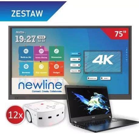 Tablica Interaktywna Zestaw 1x Newline TT 7519RS 1x Laptop Acer