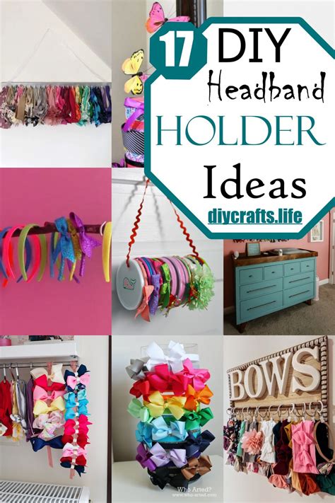 Diy Headband Holder Ideas Diy Crafts