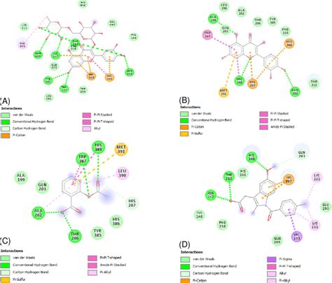 Molecular Interactions Between Ligands And Cyclooxygenase Showing