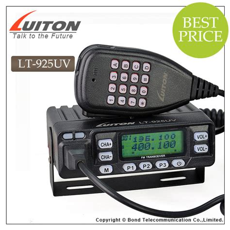 Small Size 25watts Mobile Radio Lt 925uv Car Shaped Radio Dual Band