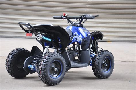 Mini Quad 49 Cc Renegade Schwarz Blau