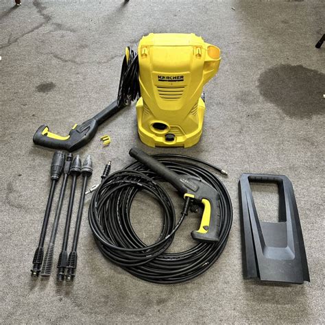 【傷や汚れあり】utn169 Karcher ケルヒャー 家庭用 高圧洗浄機 K2 通電確認済み 簡易動作確認済み アタッチメント付きの落札