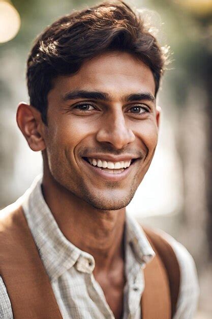 Premium Photo Portrait Of Indian Male Model