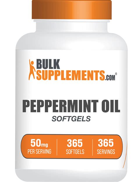 Peppermint Oil Capsules | Benefits of Peppermint Oil