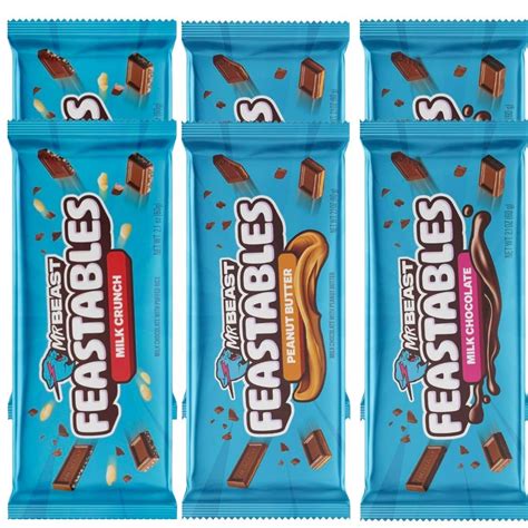 Buy Feastables Mr Beast Chocolate Bar Bar Bundle Milk