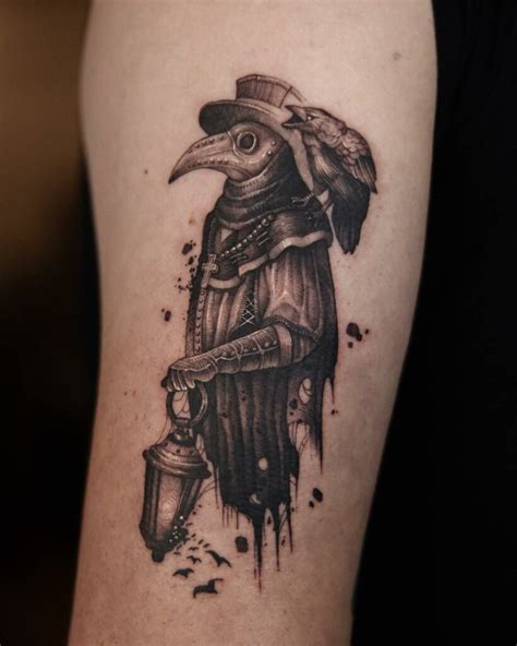 10 AMAZING PLAGUE DOCTOR TATTOO DESIGNS IN 2024