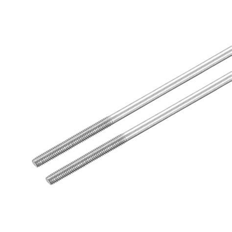 M X Mm Stainless Steel Push Rod Double End Threaded Rod For Diy