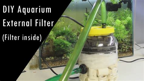 Diy Aquarium Filter Aquarium Pump Plumbing Drains External Filters