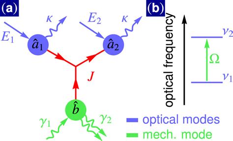 Schematic Of An Optomechanical Setup Exhibiting A Synthetic Dynamical