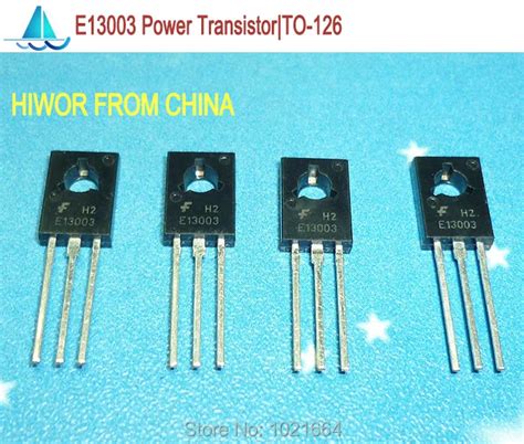 50pcslot Mje13003 E13003 13003 Power Transistornpn To 126 In