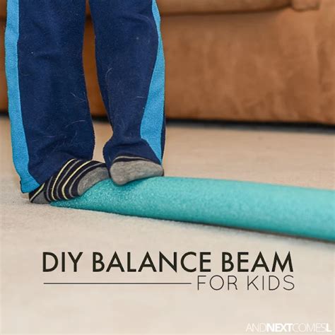 Diy Balance Beam For Kids And Next Comes L Hyperlexia Resources