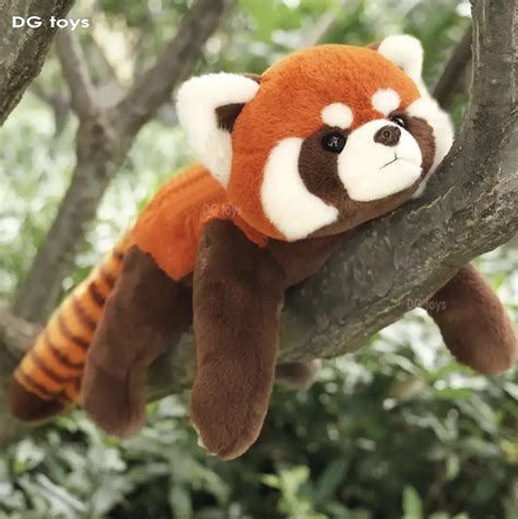 Shop Lifelike Red Panda Stuffed Animal Pillownap™