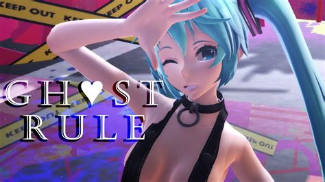 【mmd Pv 60fps】ghost Rule 【hatsune Miku】 Youtube