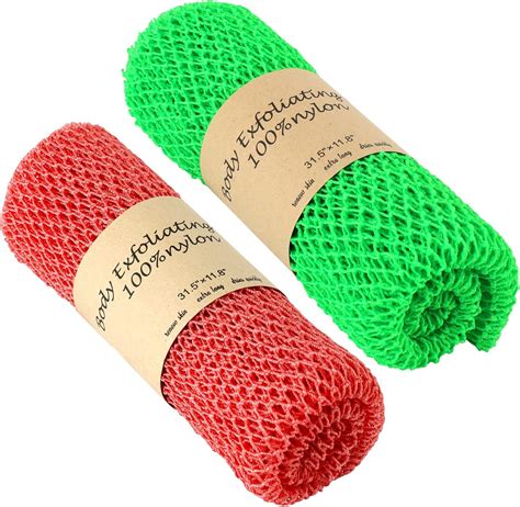 Amazon AbuQ 2 Pieces African Net Sponge For Exfoliating African