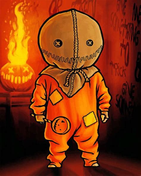 Sam Trick R Treat Paint By Numbers Numeral Paint Kit