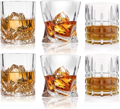 Whiskey Glasses Premium 10 11 Oz Scotch Glasses Set Of 6