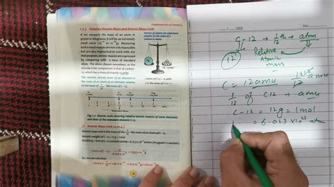 Relative Atomic Mass And Atomic Mass Unit Fundamentals Of Chemistry Chemistry Grade 9 Unit